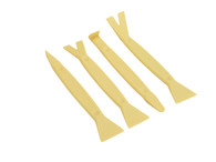 "Perfect for removing snap in style trim. Includes straight wedge, offset V-notch and straight V notch. Strong material won't scratch or gouge your interior. Strong glass filled nylon provides greater versatility. 


"
