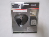 Perfect parking every time with this garage laser parking guide system. The Laser beam guides you to the same spot every time. Automatic activation when the vehicle enters garage. Easy one step installation with no wiring necessary. AC or battery powered (9 Volt Battery Not Included) 
