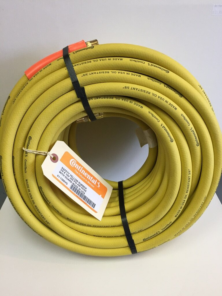 2 new 100Ft 1//4/" continental Rubber Air Hose