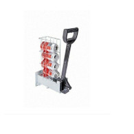 Can Crusher with multiple  feed metal mesh can holder