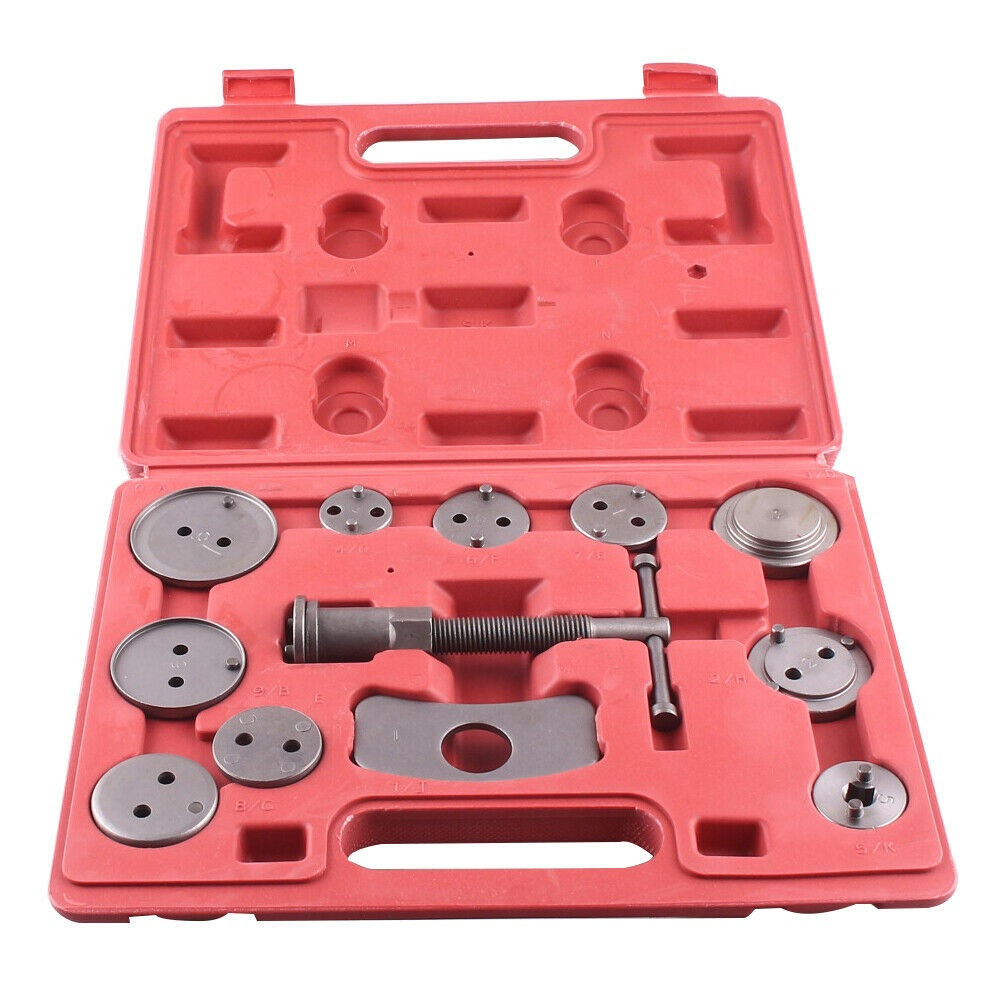 12pc Front Rear Disc Brake Caliper Wind Back Tool Piston Pad Auto