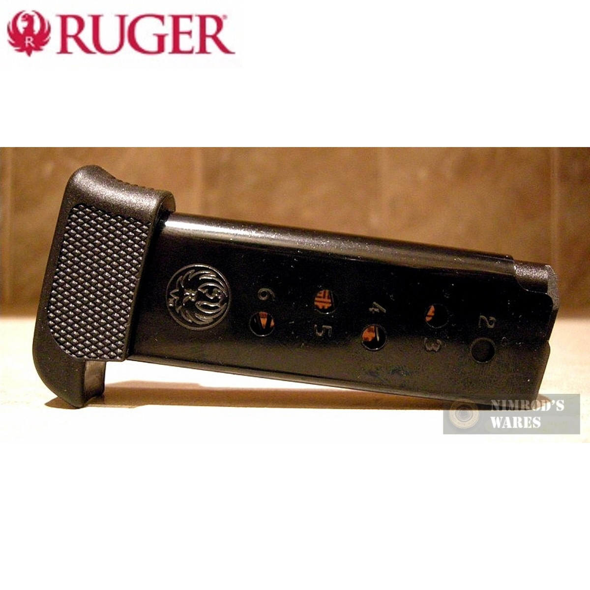 Ruger LCP 90405 7 Rounds 380 ACP Extended Magazine for sale online 