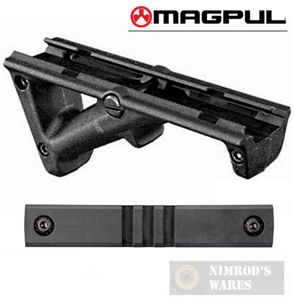 MAGPUL Polymer M-LOK 4.70" Adapter Rail for M-Lok Compatible Systems 3 SLOT 