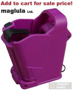 MAGLULA UpLula Pistol Loader Unloader 9mm-45ACP PURPLE UP60PR - Add to cart for sale price!