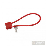 DAC CA DOJ-Approved 15" Gun Cable LOCK FSD w/ 2 Keys CL012014