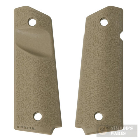 MAGPUL Full-Size 1911 Pistol Ambi-Safety GRIP PANELS MAG524-FDE