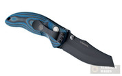 HOGUE Extreme EX-04 4" Wharncliffe Folding Knife G10 Blue Lava 34443