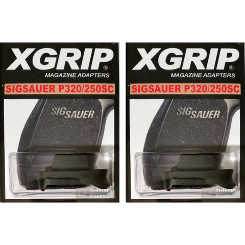 2-PACK X-Grip S250SC Use Sig P320C 250C Magazine in P320SC 250SC