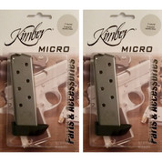 2-PACK KIMBER 1911 MICRO .380 ACP 7 Round FACTORY Magazines 1200164A