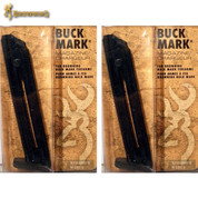 BROWNING Buck Mark .22 LR 10 Round MAGAZINE 2-PACK 112055190 Steel