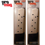 ProMag 1911 GOVERNMENT .45 ACP 10 Round MAGAZINE 2-PACK COL04N