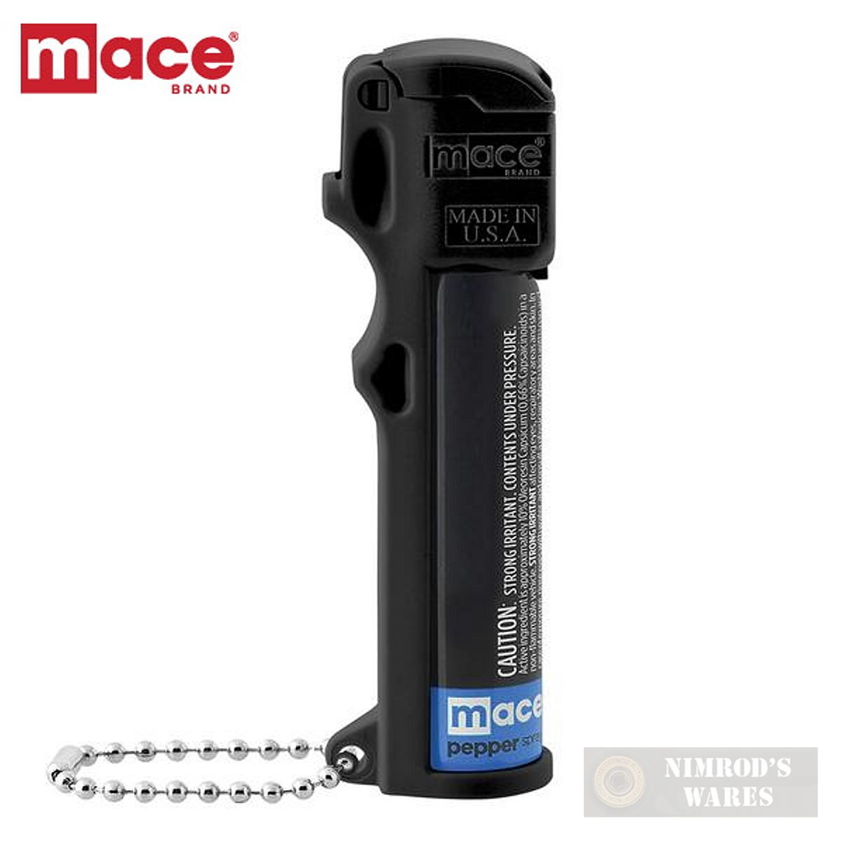 MACE Pepper SPRAY TripleACTION SelfDefense w/ Key Chain 80841