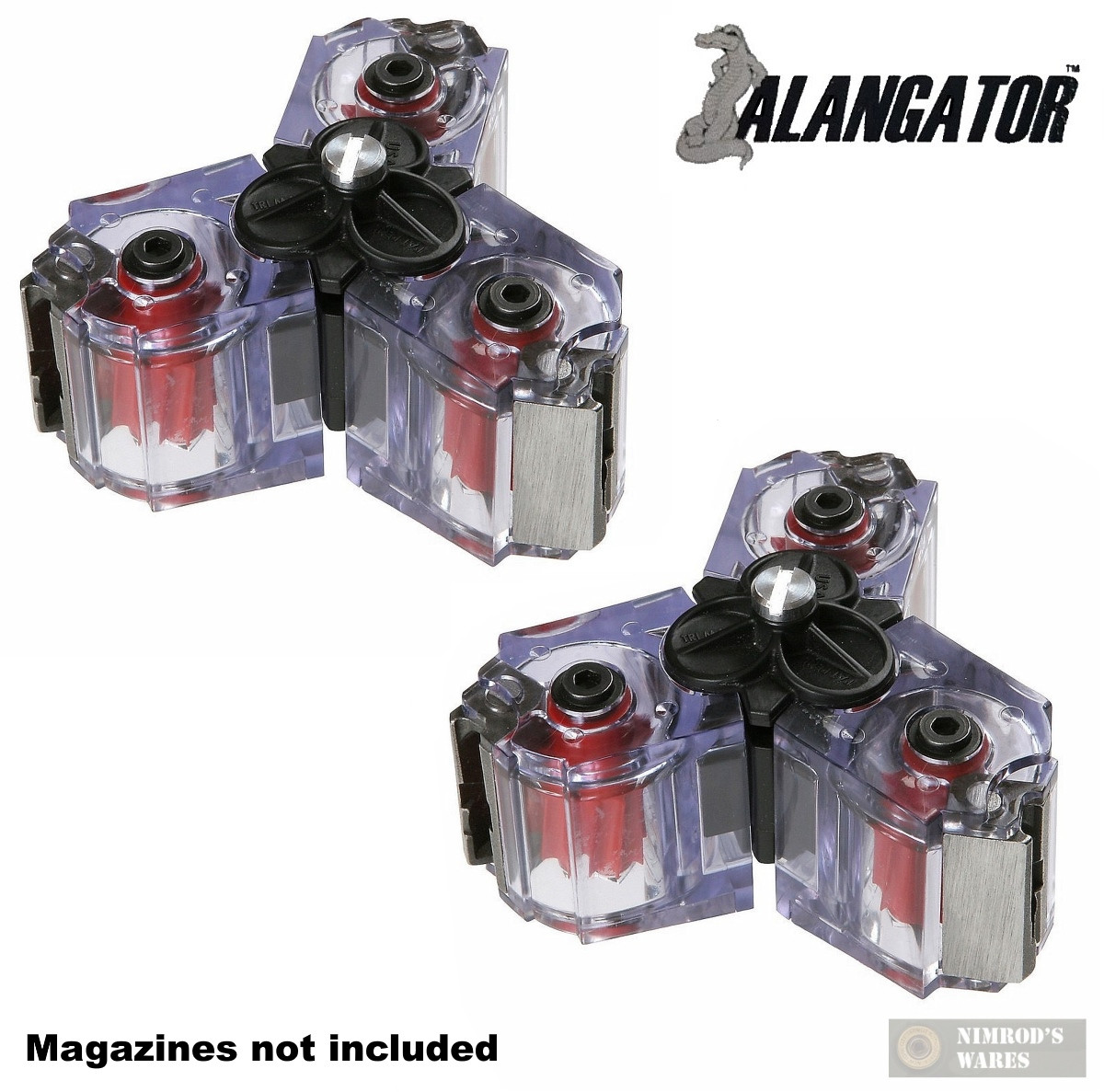 2 Pack Fits Ruger Magazine Alangator Trimag 10/22 10 22 Mags 10 rd & DUST CAPS! 