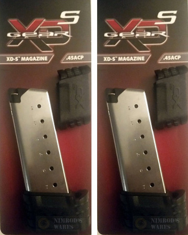 XDS50071 for sale online Springfield Armory XDS-S 45ACP 7-Round Extrnded Magazine 