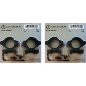 2-PACK LEUPOLD Rifleman Detachable Aluminum 1" Medium Scope Rings 55860