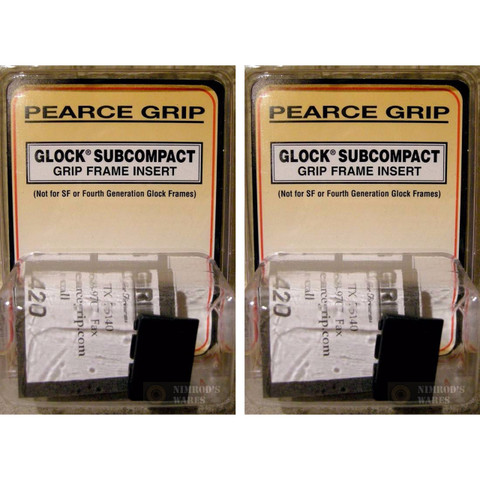 Pearce Grip PG-GFISC GLOCK 26/27/28/33/39 Grip Inserts
