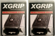 X-Grip WPPK 2-PACK Use Walther PPKS Magazine in PPK: Increase to 7rds!
