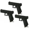 Pearce PGGP 3-PACK Glock 9mm/40SW/357Sig Extensions for Hi-Cap Magazines Add 1-3 Rds 