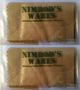 NIMROD'S WARES Multi-Purpose Microfiber Cleaning Cloth 6"x6" 2-PACK