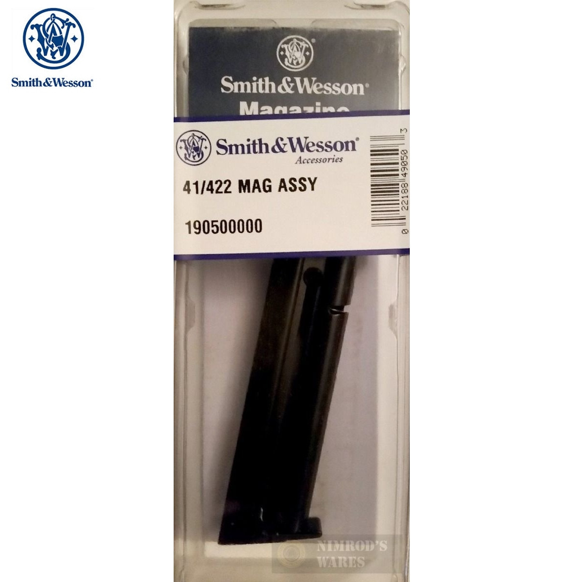 TWO Smith /& Wesson Model 41 Magazine 422 622 2206 22lr 10 Rd S/&W 41 clip 22 mag