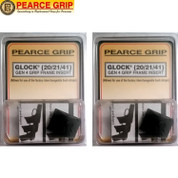 Pearce Grip Gen4 Glock 20 21 41 Grip Frame Insert 2-Pack PG-FI21G4