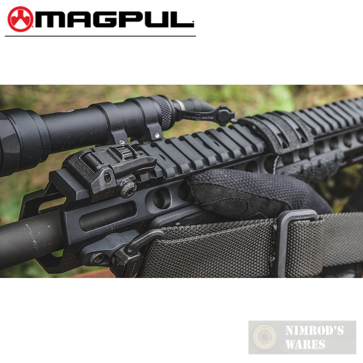 実物 マグプル MAGPUL MBUS PRO OFFSETSIGHT FRONT REAR セット