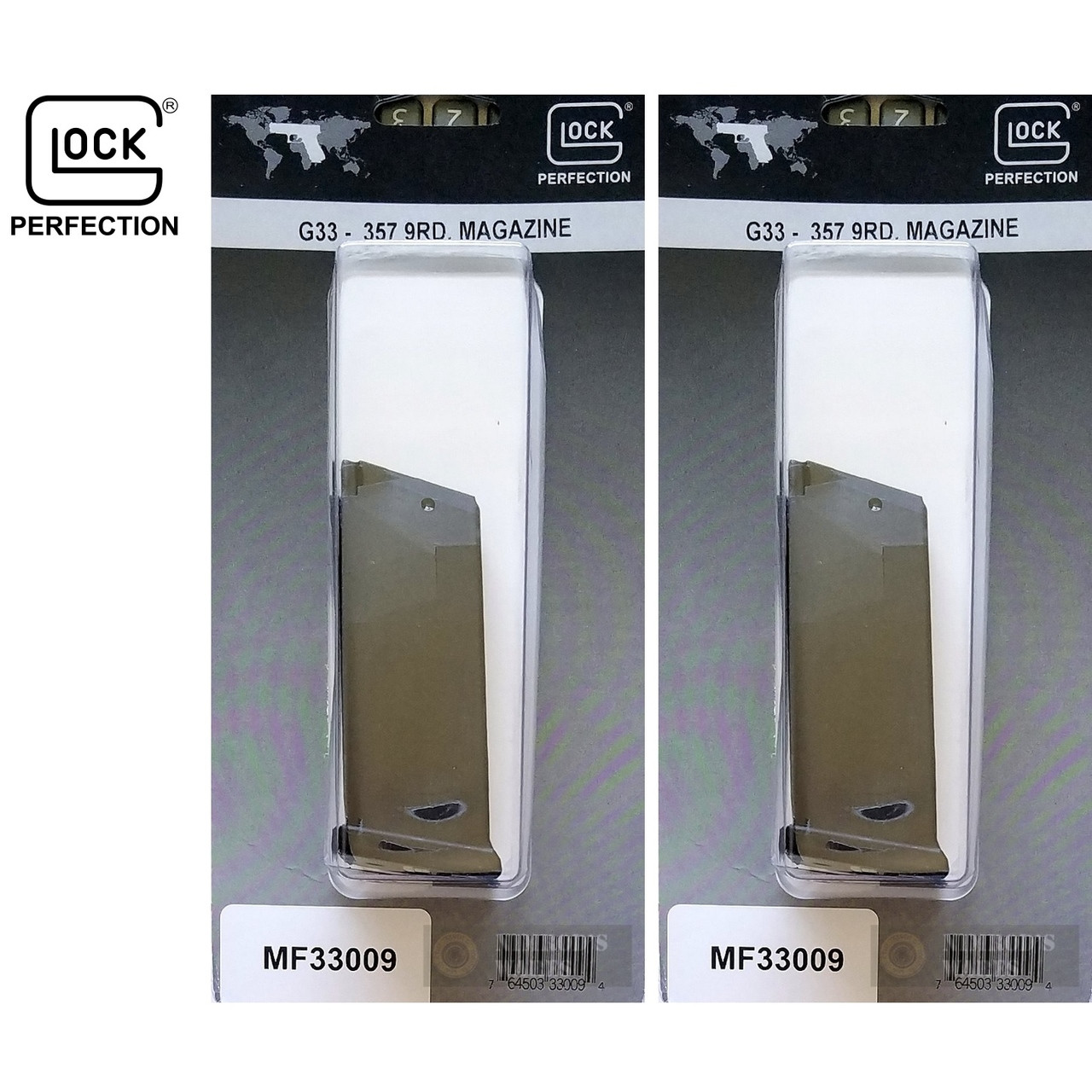 10MM 10 RD Round Pistol Factory Magazine Glock Perfection 10020 3PACK 