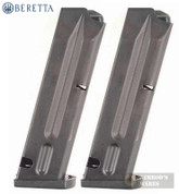 Beretta 92F FS 92A1 M9 A1 9mm 10 Round Magazine 2-PACK JM92F