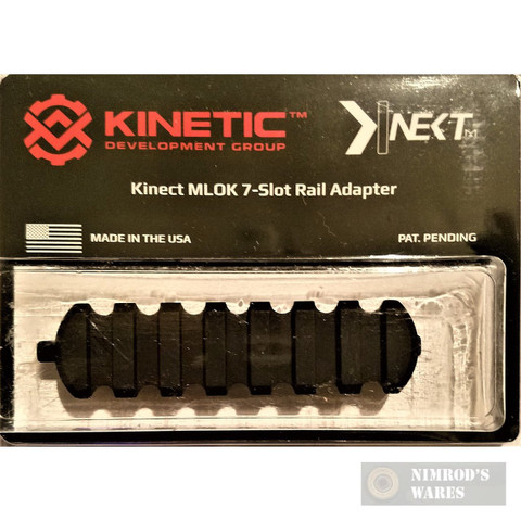 KINETIC Double 7-Slot Easy Detach MLOK Rail Section KIN5-200 