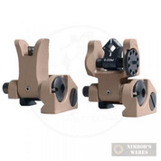 TROY Micro BATTLESIGHTS SET Dioptic TRITIUM FDE SSIG-MCM-STFT-01