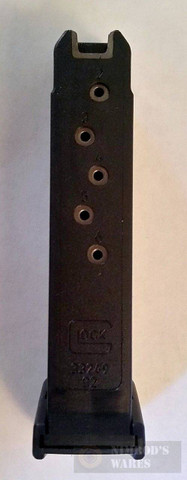 GLOCK 42 G42 Magazine w/ Finger Extension 2-PACK .380 6-Rounds 08822 