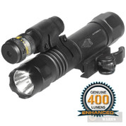 UTG Gen 2 WeaponLight + LASER Combo 400 Lumens 3R LT-ELP38Q-A