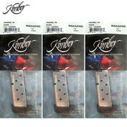 Kimber MICRO 9 9mm 7 Round MAGAZINE 3-PACK 1200506A 1200845A