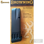Browning HI POWER 9mm 10 Round MAGAZINE w/ Rubber BASE PAD 112051193