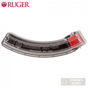 RUGER BX-25-CLR for 10/22 / SR-22 / 22 Charger / American Rifle / 77/22 .22 LR 25 Round MAGAZINE 90591