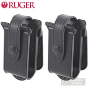 RUGER 10/22 TWO BX-Magazines POUCH 2-PACK w/ Paddles IWB 90401