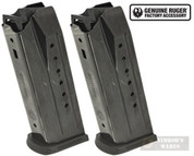 Ruger SECURITY-9 (Also PC Carbine w/ SR9 or Security-9 Mag Well Insert) 9mm 15 Round MAGAZINE 2-PACK 90637