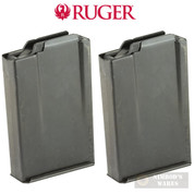 Ruger GUNSITE SCOUT Rifle M77 GS MAGAZINE 2-PACK 5.56 NATO .223 REM 10 Rounds 90458