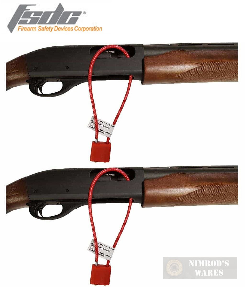 NEW UTG Firearm Rifle/Pistol/Revolver Cable Lock 5.3mm/15" CA DOJ Approved 