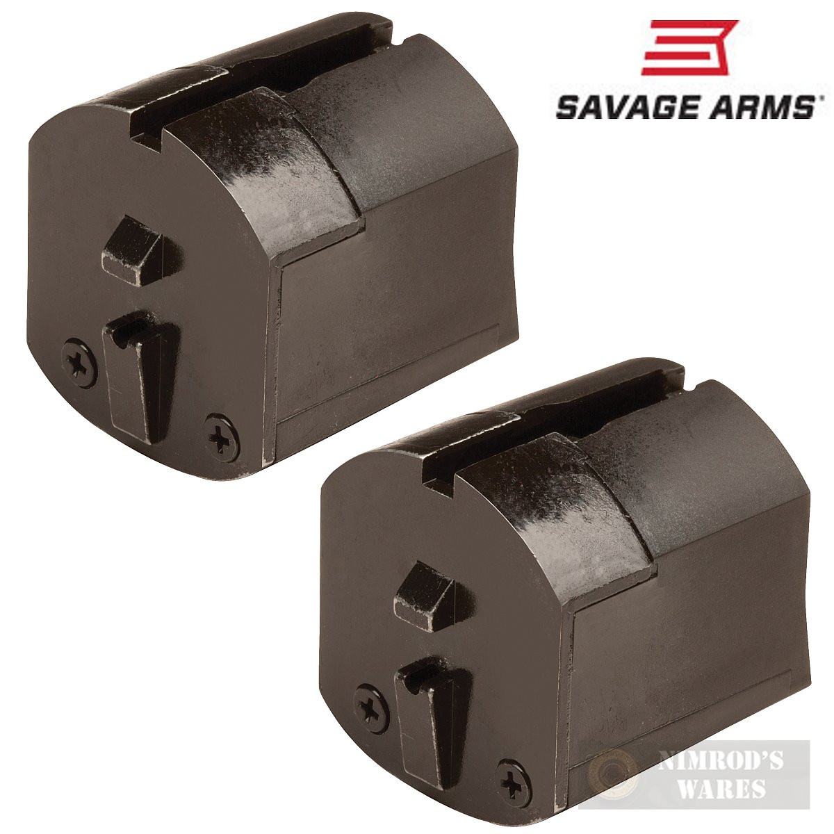SAVAGE A22 Rifle .22LR 10 Round MAGAZINE 2PACK Rotary 90023