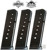 ARMSCOR Rock Island 1911 .45 ACP 8 Round MAGAZINE 3-PACK 54169