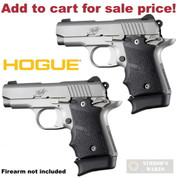 Hogue KIMBER MICRO 9 Extended BASE PAD 2-PACK for 7-rd Magazine Rubber 39030 - Add to cart for sale price!