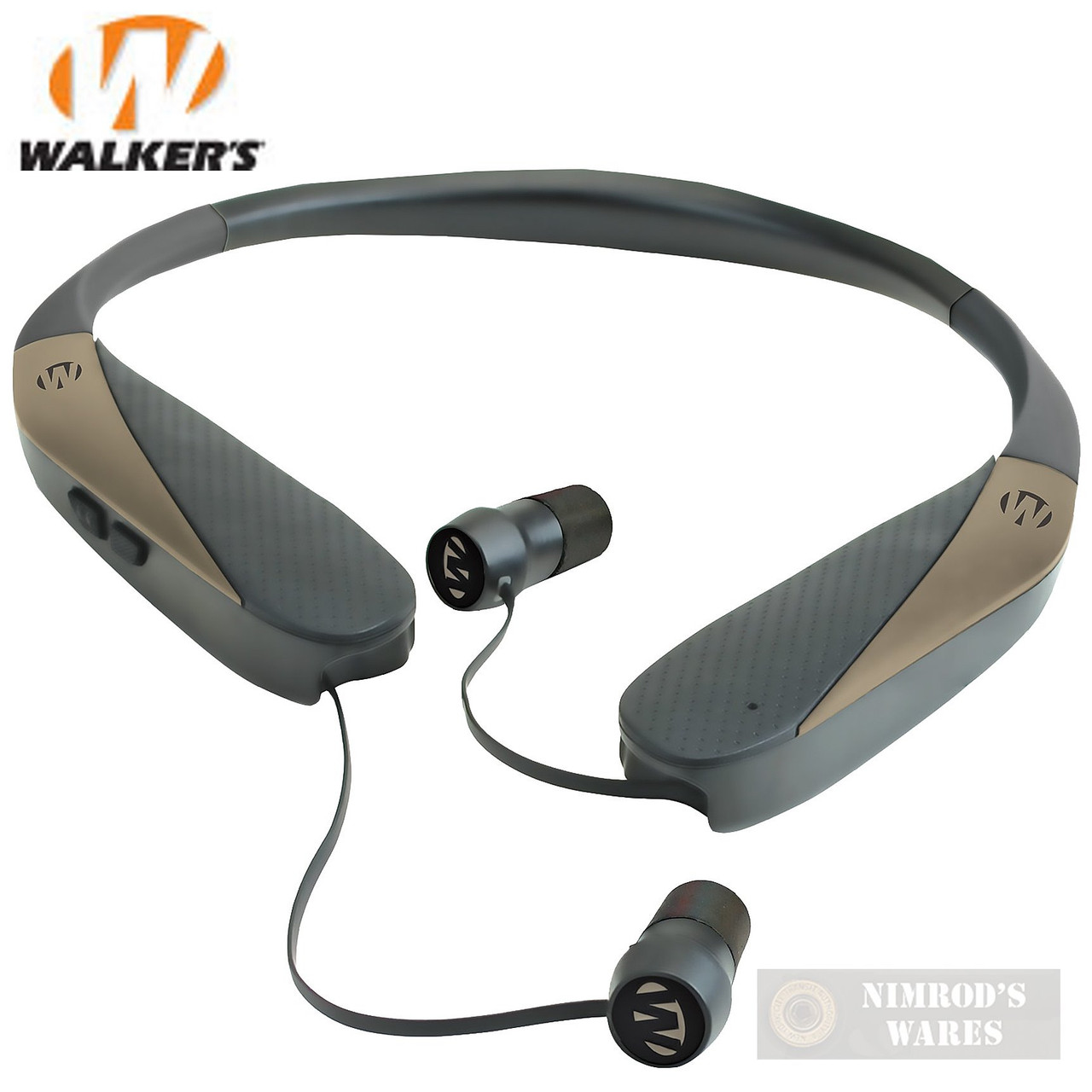 Walker's RAZORX Digital EAR BUDS Retractable USB Rechargeable NRR 31