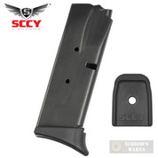 SCCY CPX-1 CPX-2 9mm 10 Round MAGAZINE Extended + Flat Plates 01-006