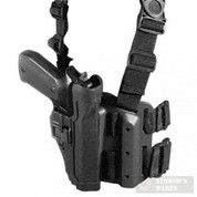BlackHawk 430500BK-R Level2 SERPA Tactical Holster RIGHT Glock 17-23/31/32