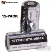 Streamlight CR123 CR123A EL123AP DL123A Batteries 12-PK Value Pack CR123