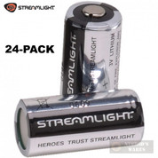 Streamlight CR123 CR123A EL123AP DL123A Batteries 24-PK Value Pack CR123