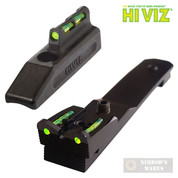 HiViz HENRY H001 H001L H001Y (.22LR Post-6/2021 with screw attach front sight) SIGHT SET HHVS001