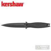 Kershaw SECRET AGENT BOOT KNIFE Single Edge + SHEATH 4007