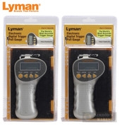 Lyman TRIGGER PULL GAUGE 2-PACK Digital 1oz-12lbs ALL FIREARMS 7832248